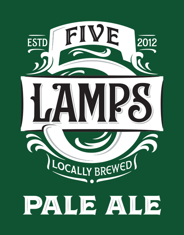 Five Lamps - Pale Ale - 30L - Stainless Steel Keg - TheKegCru.ie