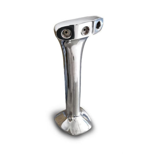 Metal Tower - 3 Tap Font - Chrome - TheKegCru.ie