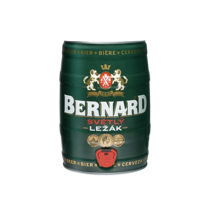 Bernard Pale Lager - Lager - 4.5% ABV - 5L Keg - TheKegCru.ie