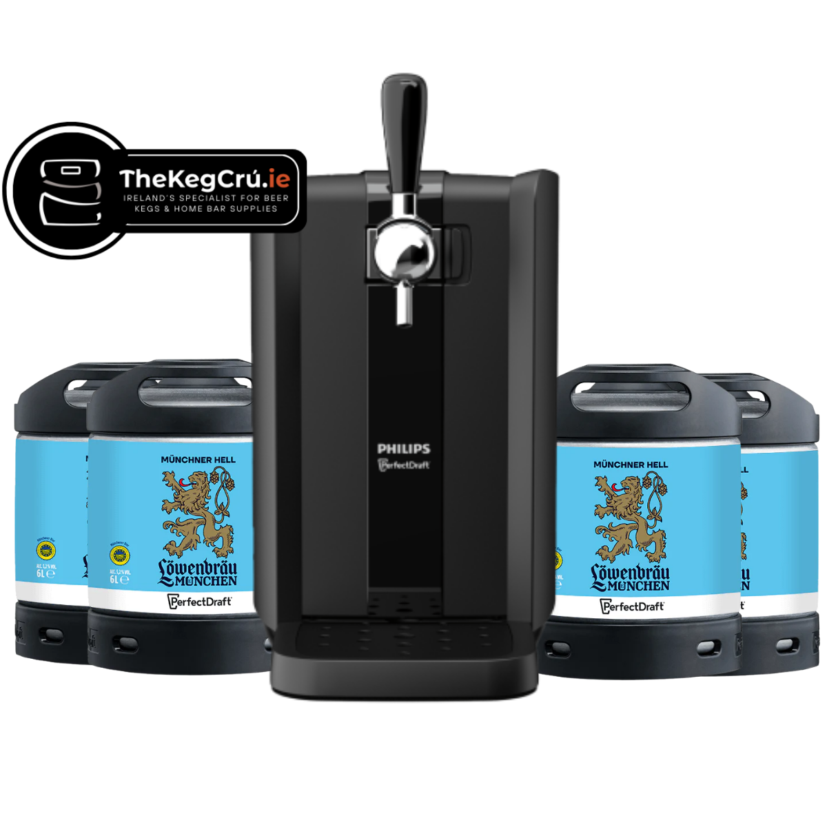 PerfectDraft - Lowenbrau - Lager - 5.2% - PerfectDraft Bundle - TheKegCru.ie