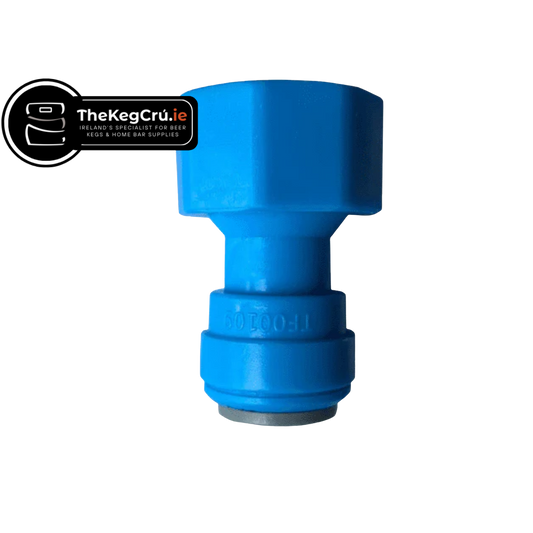 Female Adaptor Cone End 3/8 X 1/2 - TheKegCru.ie