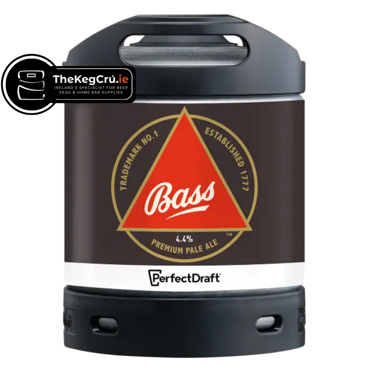 PerfectDraft - Bass – Pale Ale– 4.4% ABV - 6L PerfectDraft Keg - TheKegCru.ie
