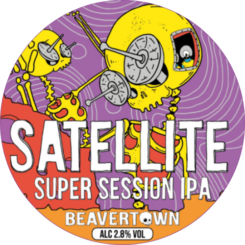 Beavertown - Satellite - Session IPA - 2.8% ABV, 30L Keg (53 Pints) - Stainless Steel Keg - TheKegCru.ie