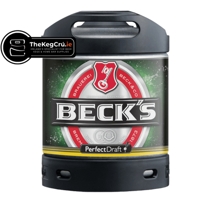 Becks PerfectDraft Keg – Lager – 4.9% ABV - 6L PerfectDraft Keg - TheKegCru.ie
