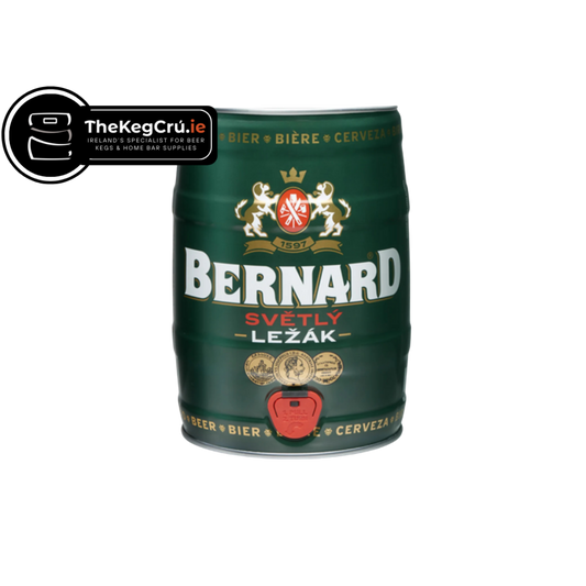 Bernard Pale Lager - Lager - 4.5% ABV - 5L Keg - TheKegCru.ie