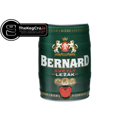 Bernard Pale Lager - Lager - 4.5% ABV - 5L Keg - TheKegCru.ie