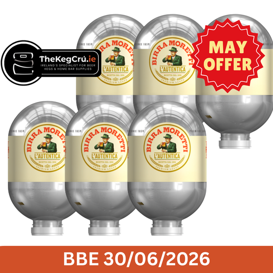 €34.99 Each! 6 Blade Bulk Buy Birra Morretti - TheKegCru.ie