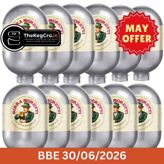 31.99 Each! Birra Moretti Blade Bulk Buy - TheKegCru.ie