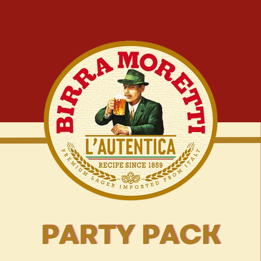 Rental - Birra Moretti Pack - Keg & Tap - TheKegCru.ie