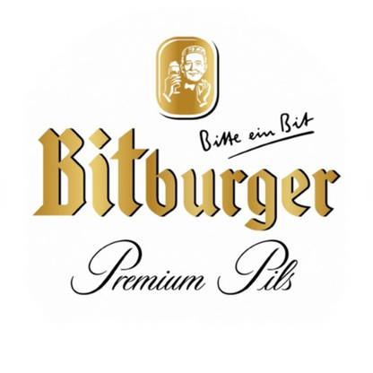 Bitburger Premium Pils Lager - 4.8% ABV - 30L Keg (53 Pints) - Stainless Steel Keg - TheKegCru.ie
