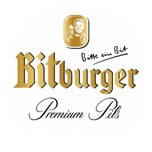 Bitburger Premium Pils Lager - 4.8% ABV - 30L Keg (53 Pints) - Stainless Steel Keg - TheKegCru.ie