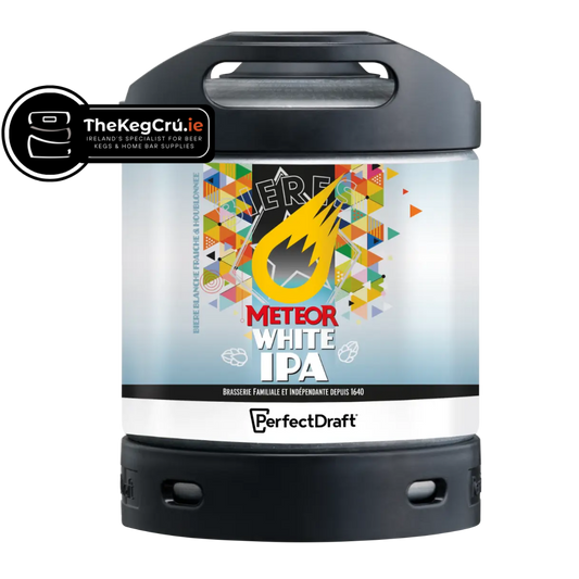 PerfectDraft - Brasserie Meteor White – IPA – 5.0% ABV - 6L PerfectDraft Keg - TheKegCru.ie