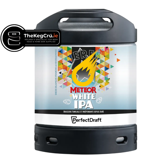 PerfectDraft - Brasserie Meteor White – IPA – 5.0% ABV - 6L PerfectDraft Keg - TheKegCru.ie
