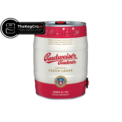 Budvar Original Czech Lager - Lager - 5% ABV - 5L Keg - TheKegCru.ie