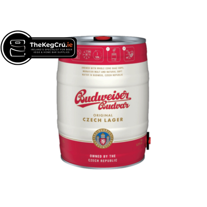 Budvar Original Czech Lager - Lager - 5% ABV - 5L Keg - TheKegCru.ie