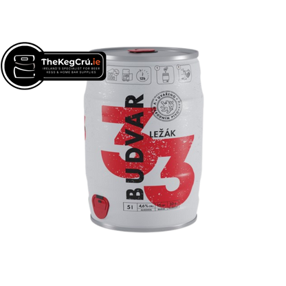 Budvar 33 Lager - Lager - 4.6% ABV - 5L Keg - TheKegCru.ie