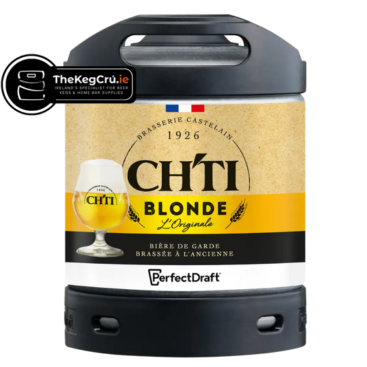 PerfectDraft - CH’TI Blonde – Blonde – 6.8% ABV - 6L PerfectDraft Keg - TheKegCru.ie