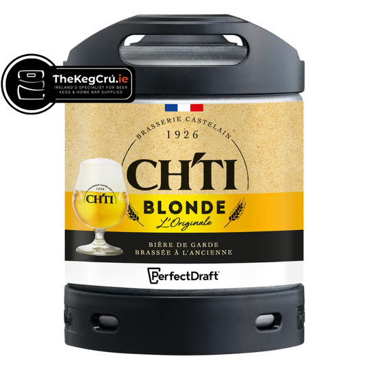 PerfectDraft - CH’TI Blonde – Blonde – 6.8% ABV - 6L PerfectDraft Keg - TheKegCru.ie