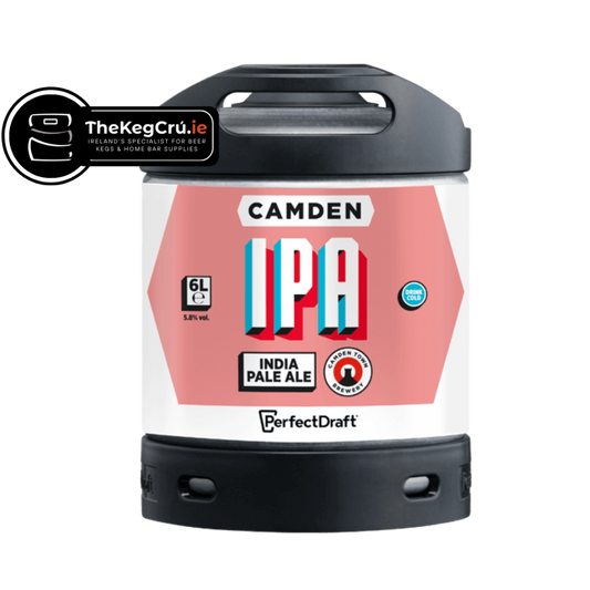 Camden IPA PerfectDraft Keg - IPA – 5.8% ABV - 6L PerfectDraft Keg - TheKegCru.ie