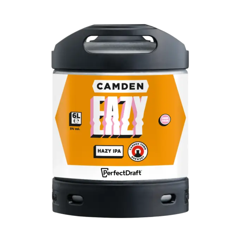 Camden Eazy IPA PerfectDraft Keg - IPA– 5% ABV - 6L PerfectDraft Keg - TheKegCru.ie