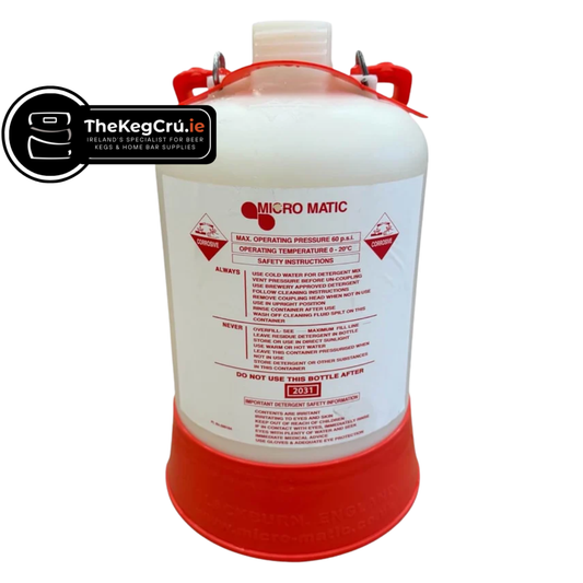 5L Beer Line Cleaning Bottle – Bottle Only