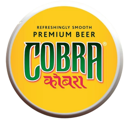 Cobra - Lager - 4.3% ABV - 30L (53 Pints) - Stainless Steel Keg - Cobra