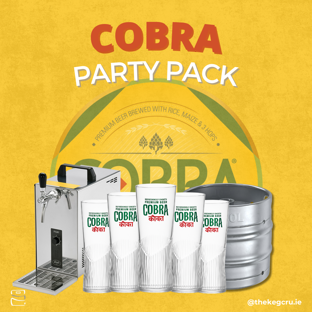 Rental - Cobra Party Pack - Keg & Tap - TheKegCru.ie