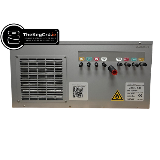 G20 3 Track Shelf ice Bank Cooler - TheKegCru.ie