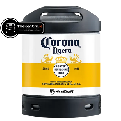 PerfectDraft - Corona Ligera - Lager – 3.2% ABV - 6L PerfectDraft Keg - TheKegCru.ie