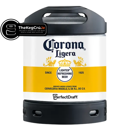 PerfectDraft - Corona Ligera - Lager – 3.2% ABV - 6L PerfectDraft Keg - TheKegCru.ie