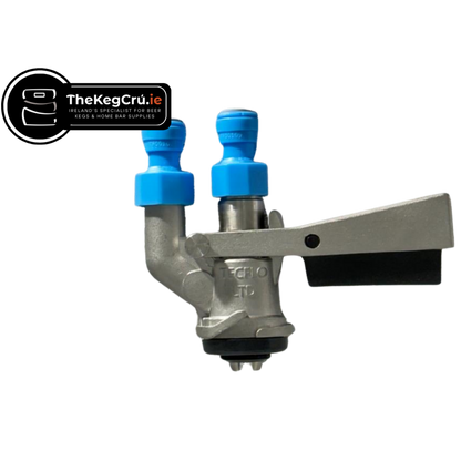D Type - Tec-Flo - Keg Coupler (Line Fittings Included) - TheKegCru.ie