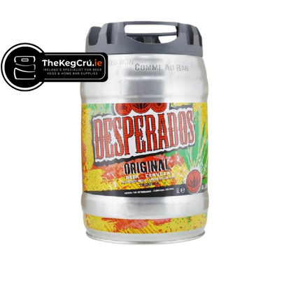 Desperados Original - Lager - 5.9% ABV - Fresh 5L Keg - TheKegCru.ie