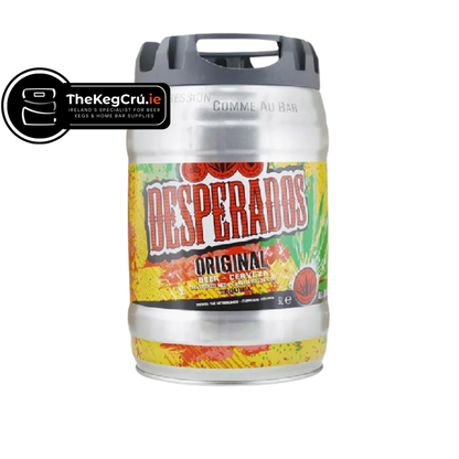 Desperados Original - Lager - 5.9% ABV - Fresh 5L Keg - TheKegCru.ie