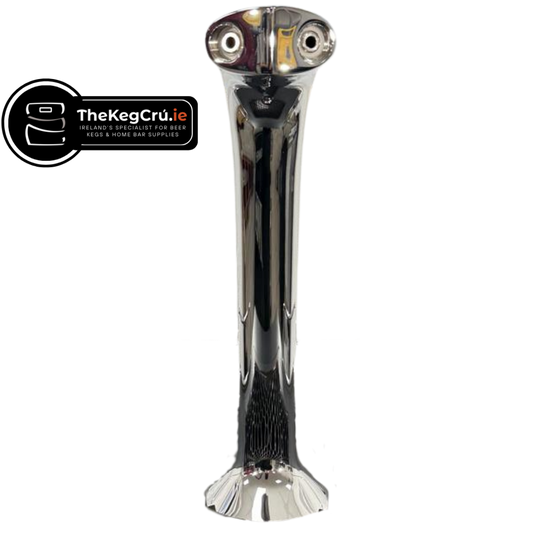 Metal Tower - Double Font - Chrome