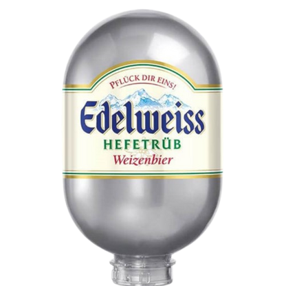 Edelweiss Hefetrüb Original Blade Keg -Hefeweizen – 5.3% ABV - 8L Blade Keg - TheKegCru.ie