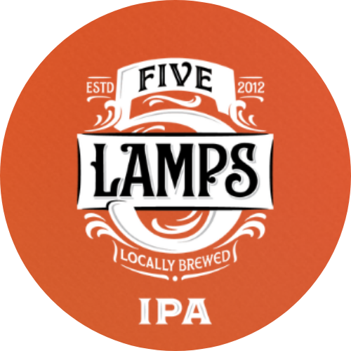 Five Lamps - IPA - 30L - Stainless Steel Keg - FiveLampsIPA