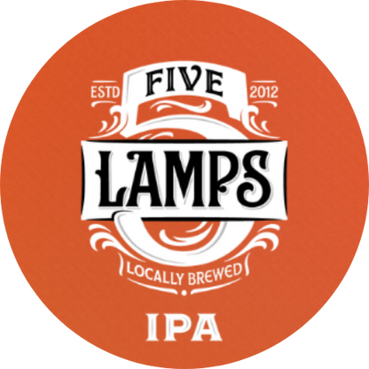 Five Lamps - IPA - 30L - Stainless Steel Keg - FiveLampsIPA