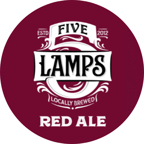 Five Lamps - Red Ale - 30L - Stainless Steel Keg - FiveLampsRedAle