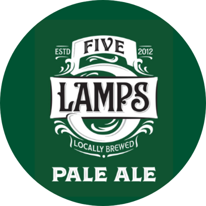 Five Lamps - Pale Ale - 30L - Stainless Steel Keg - Five_Lamps_Pale_Ale