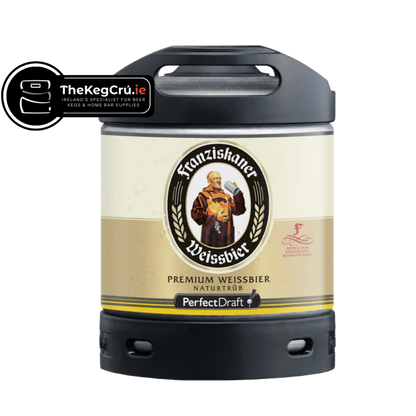 Franziskaner Weissbier PerfectDraft Keg - Weissbier - 5.0% ABV - 6L PerfectDraft Keg - TheKegCru.ie
