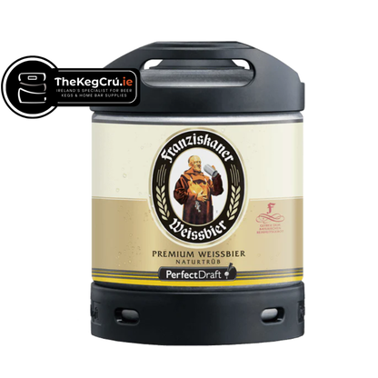Franziskaner Weissbier PerfectDraft Keg - Weissbier - 5.0% ABV - 6L PerfectDraft Keg - TheKegCru.ie