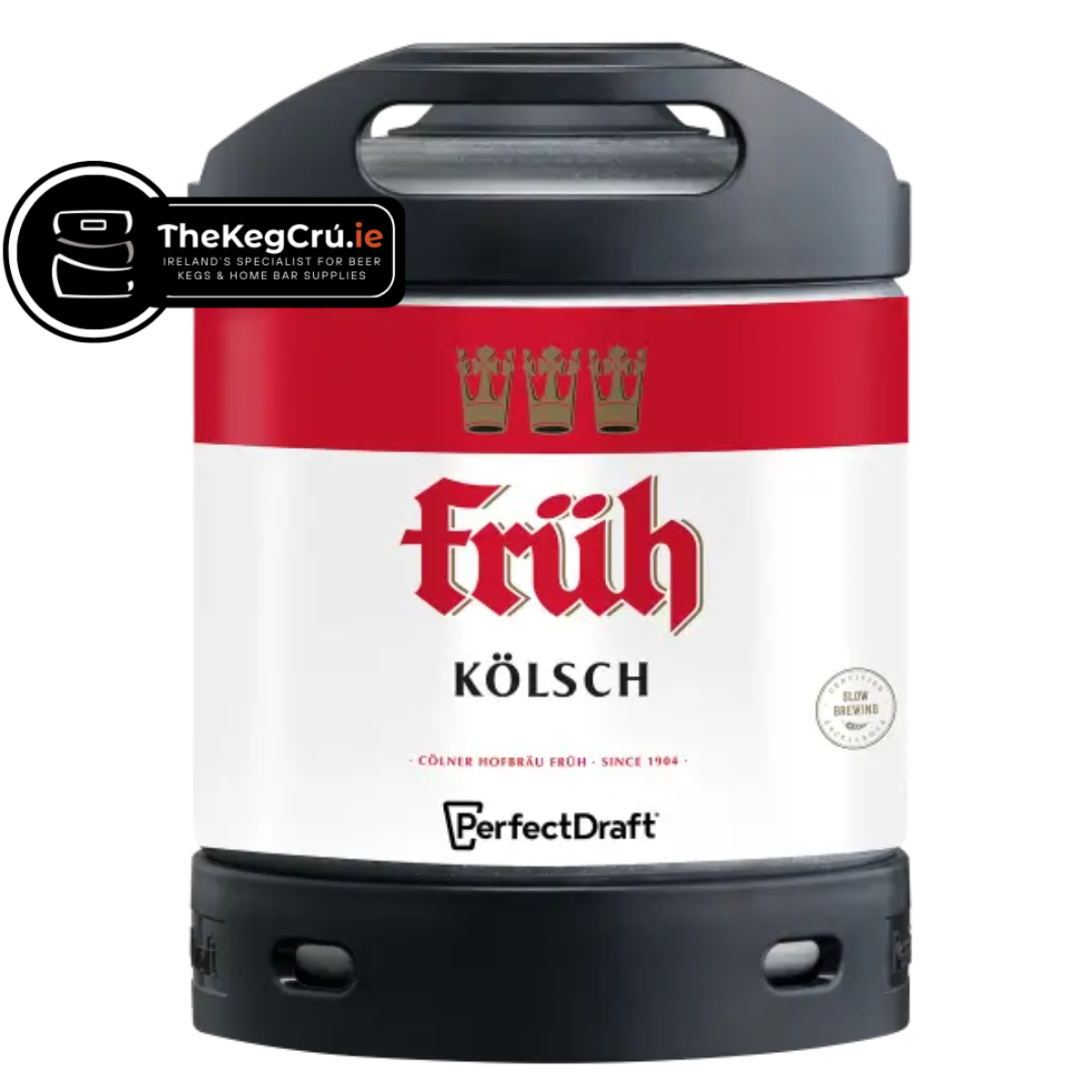 PerfectDraft - Fruh Kolsch – Kolsch – 5% ABV - 6L PerfectDraft Keg - TheKegCru.ie
