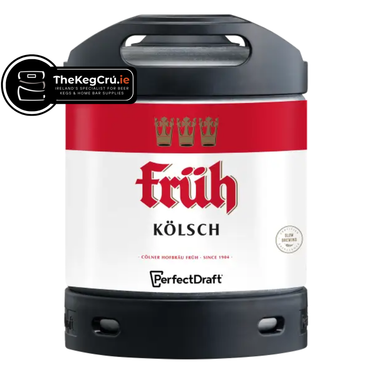 PerfectDraft - Fruh Kolsch – Kolsch – 5% ABV - 6L PerfectDraft Keg - TheKegCru.ie