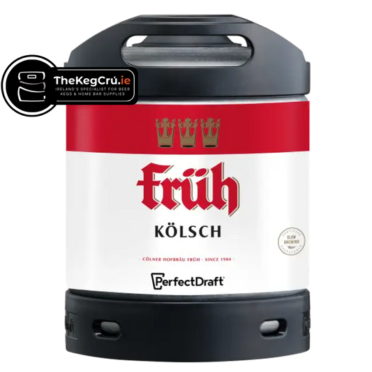 PerfectDraft - Fruh Kolsch – Kolsch – 5% ABV - 6L PerfectDraft Keg - TheKegCru.ie