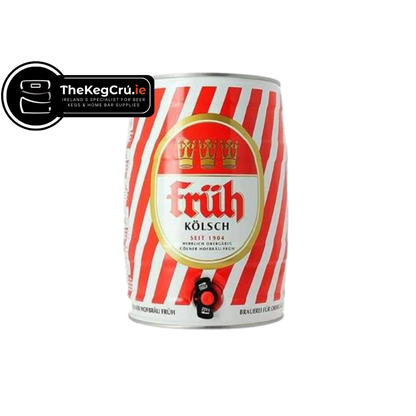Fruh Kolsch - Lager - 4.8% ABV - 5L Keg - TheKegCru.ie