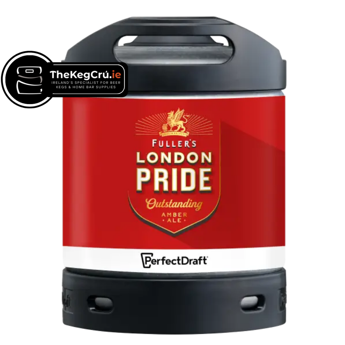 Fuller's London Pride PerfectDraft Keg – Amber Ale – 4.1% ABV - 6L PerfectDraft Keg - TheKegCru.ie