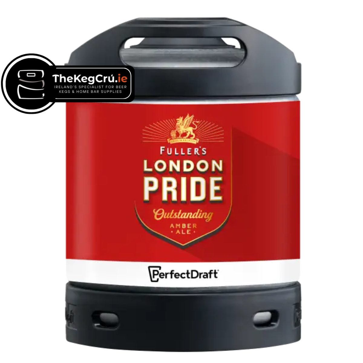 Fuller's London Pride PerfectDraft Keg – Amber Ale – 4.1% ABV - 6L PerfectDraft Keg - TheKegCru.ie
