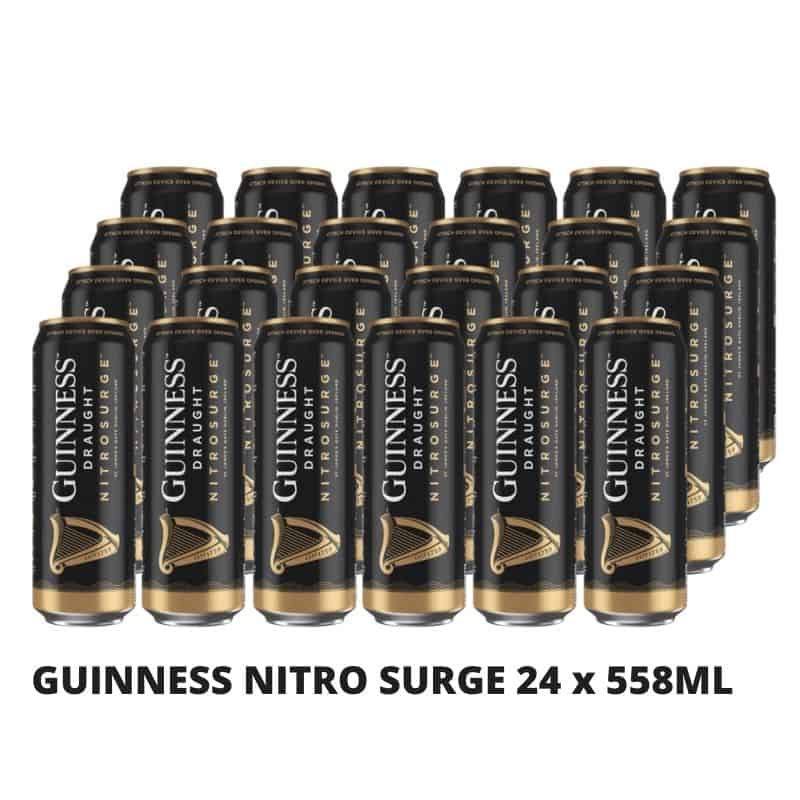 Guinness Nitro Surge Cans 558ml - 24 Pack – TheKegCru.ie