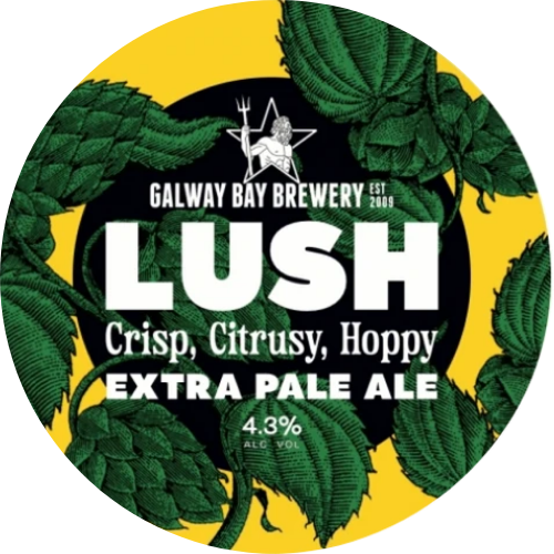 Galway Bay - Lush - Extra Pale Ale - 4.3% ABV - 30L Keg Steel Keg - GalwayBayLush_83ecbf94-9fd8-4c6c-96a4-8e4606e3ca0a