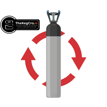 Refill Gas - CO2 - 10L Gas Cylinder - TheKegCru.ie